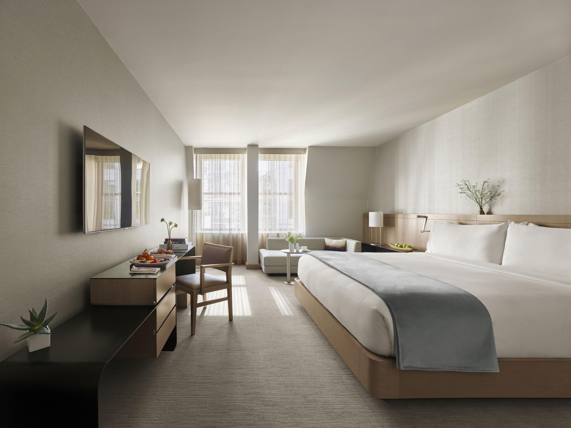Hotel The Knickerbocker New York Esterno foto A guest room at the Hotel Commonwealth