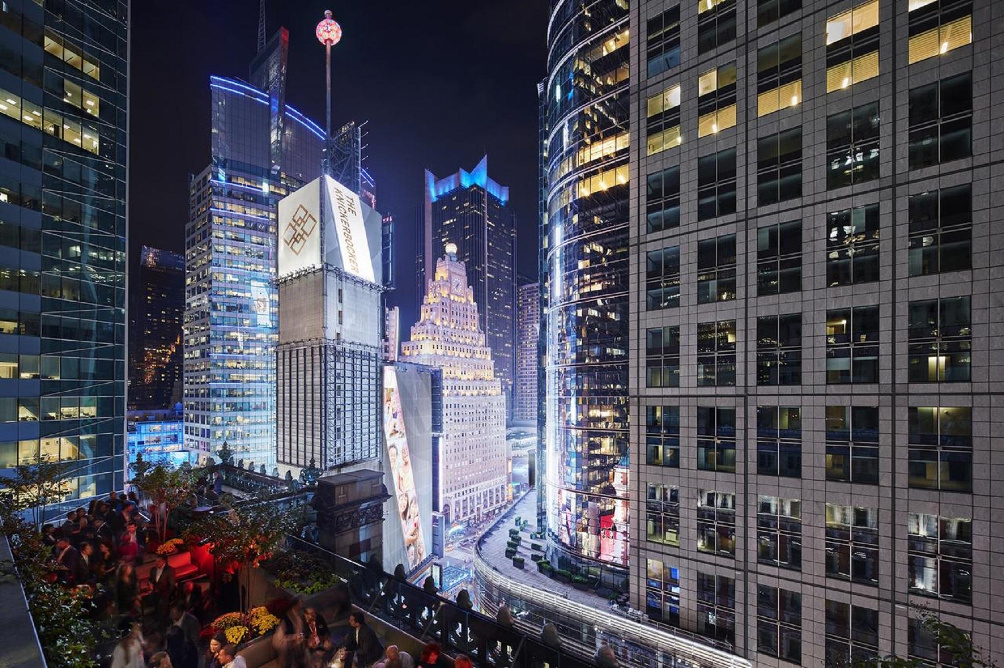 Hotel The Knickerbocker New York Esterno foto The New York Marriott Marquis