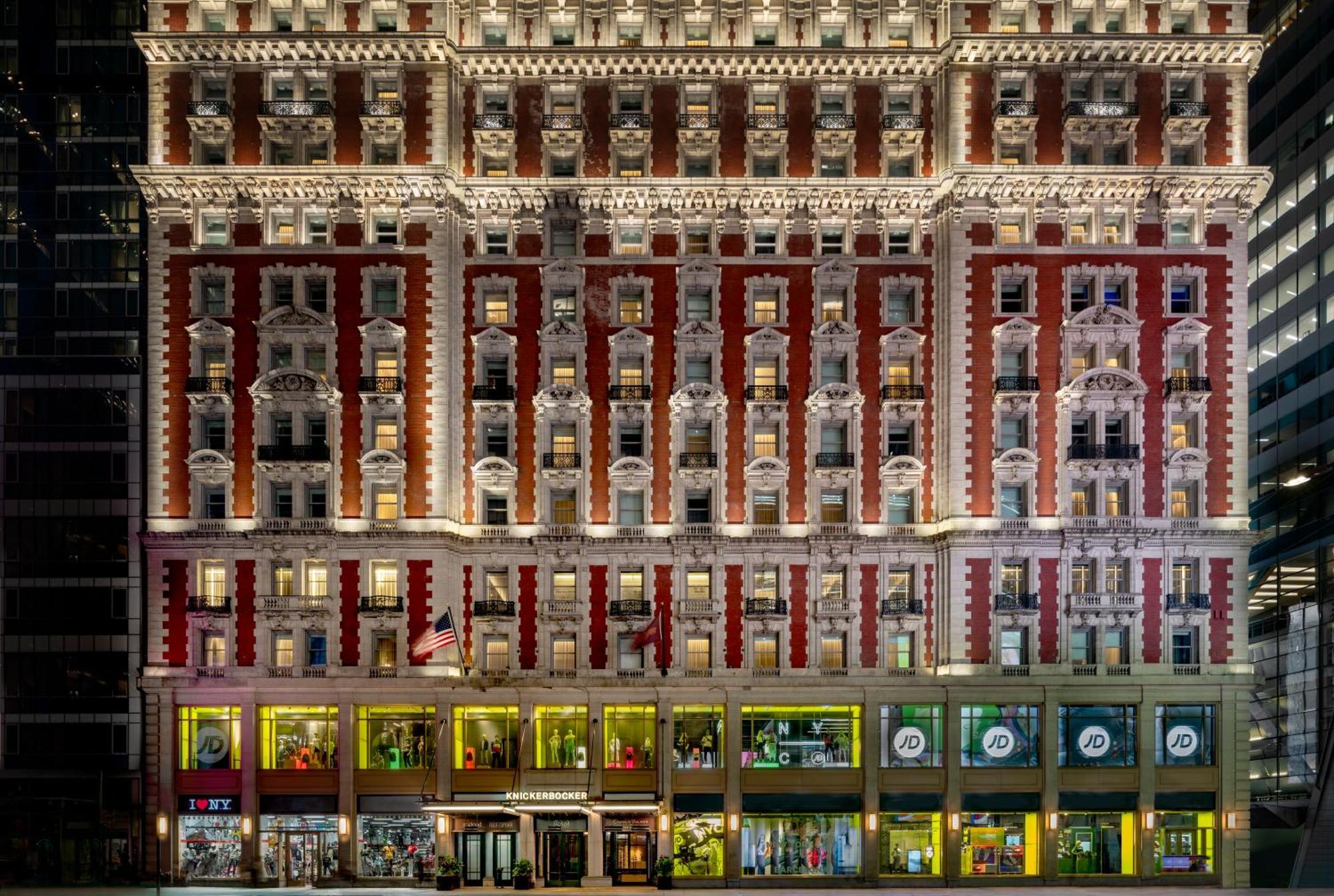 Hotel The Knickerbocker New York Esterno foto The hotel's facade