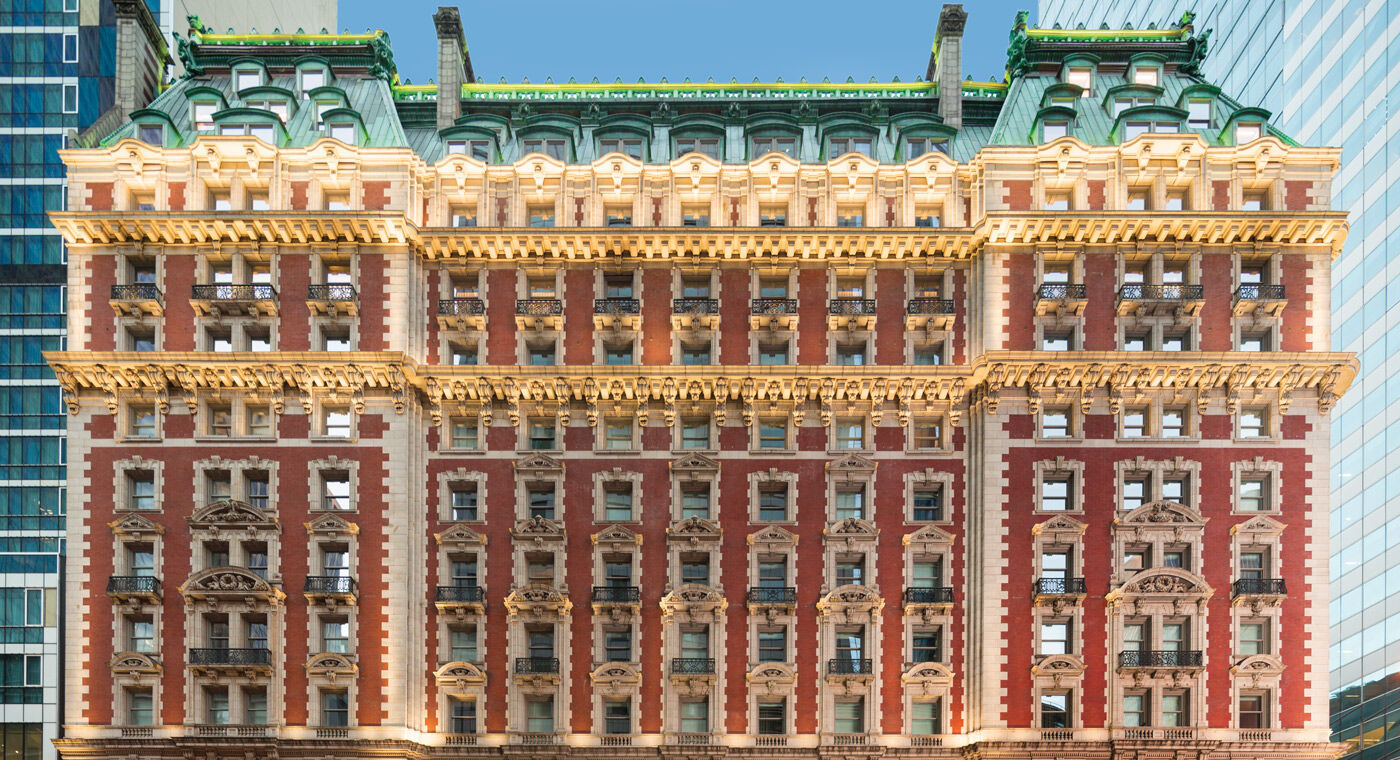 Hotel The Knickerbocker New York Esterno foto The facade of the building